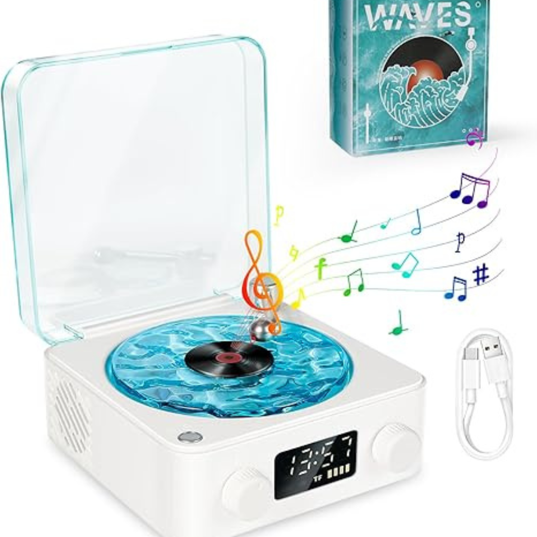 Vinyl Player Bluetooth Speaker
